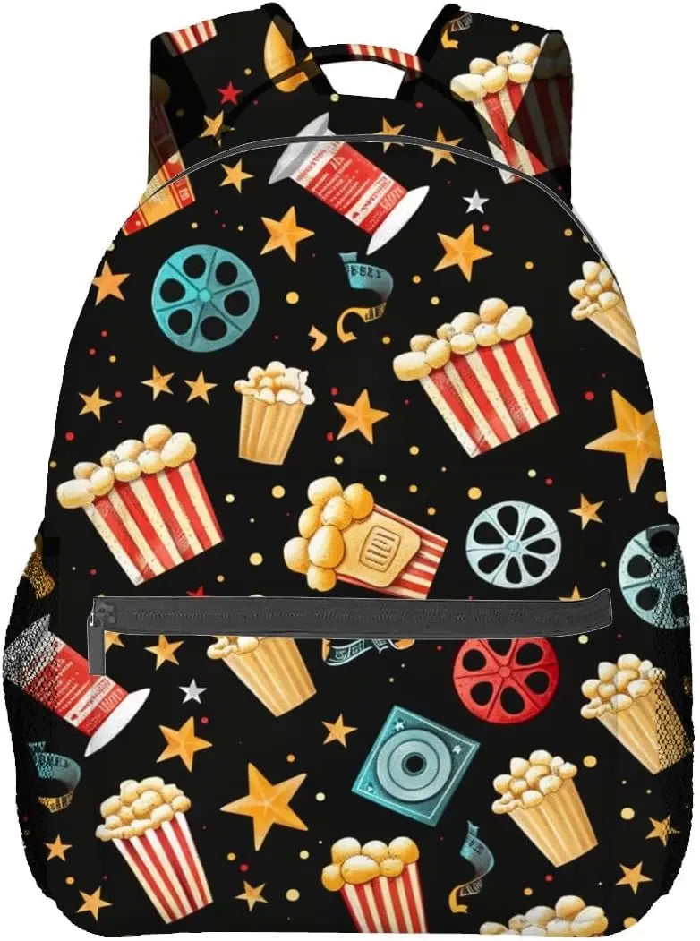 Octopus & Floral Backpack – Stylish Marine Botanical School Bag