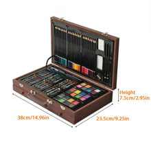 Load image into Gallery viewer, 140-Piece Kids Art Set with Paints, Brushes, Markers &amp; Pencils
