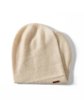 Load image into Gallery viewer, 100% Cashmere Knit Beanie - Unisex Hat
