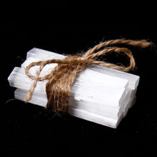 Load image into Gallery viewer, Selenite Stick Bundle, Natural Moroccan Selenite, about 50g
