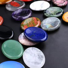 Load image into Gallery viewer, Worry Stone, Natural Crystal Thumb Stone, 45 x 35mm
