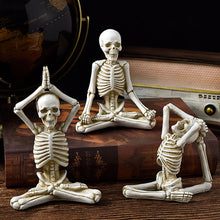 Load image into Gallery viewer, Creative Resin Yoga Skeleton Figurine
