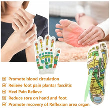 Load image into Gallery viewer, 1 Set Socks Acupressure Foot Care Massage Relieve Tired Feet Massager Reflexology Socks Foot Acupoint Massage Tool Physiotherapy
