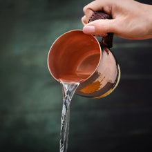 Load image into Gallery viewer, Handmade Copper Mug with Lid, 500ml
