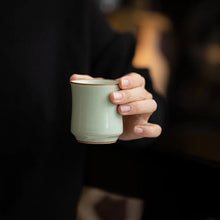 Load image into Gallery viewer, Ru Kiln Style Ceramic Teacup, Under 200ml
