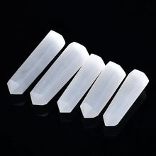 Load image into Gallery viewer, Selenite Tower, Natural, Six-Sided Point, 50–80mm
