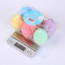 Load image into Gallery viewer, 1 Set Dustless Chalk Pavements Sticks Assorted Colors Art Floor Chalks Office School Supplie Egg-shaped Chalk Ball
