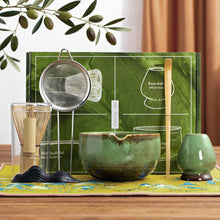 Load image into Gallery viewer, Matcha Whisk Set with Ceramic Bowl, 7 Pieces
