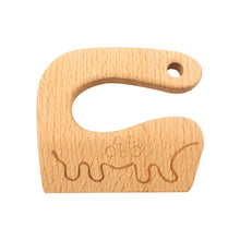 Load image into Gallery viewer, Safe Wooden Kids Knife - Montessori Cooking &amp; Chopping Toy
