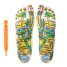 Load image into Gallery viewer, 1 Set Socks Acupressure Foot Care Massage Relieve Tired Feet Massager Reflexology Socks Foot Acupoint Massage Tool Physiotherapy
