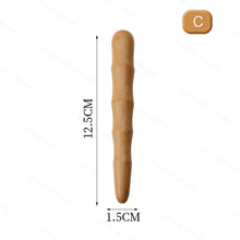 Load image into Gallery viewer, Natural Wooden Acupoint Stick Dial Stick Meridian Pen Massage Stick Body Meridian Stress Relief Foot Sole Acupoint Massage Tools
