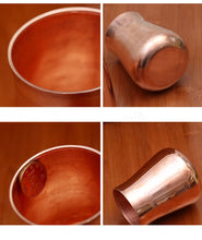 Load image into Gallery viewer, Handcrafted Pure Copper Mug - 350ml Vintage Moscow Cup
