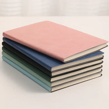 Load image into Gallery viewer, Soft Leather Notebook – 120 Pages, Waterproof Cover
