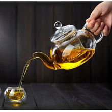 Load image into Gallery viewer, Heat-Resistant Glass Teapot with Infuser, 400ml to 1000ml
