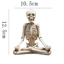 Load image into Gallery viewer, Creative Resin Yoga Skeleton Figurine
