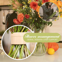 Load image into Gallery viewer, 2024 New Spiral Ikebana Stem Holder Spiral Stem Holder for Vases Flower Arrangement Holder for Home and Office Decoration Flower
