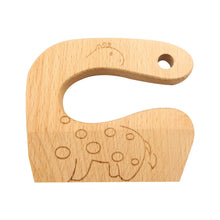 Load image into Gallery viewer, Safe Wooden Kids Knife - Montessori Cooking &amp; Chopping Toy
