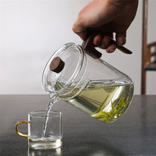 Load image into Gallery viewer, Borosilicate Glass Teapot with Crescent Filter, 800ml
