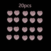 Load image into Gallery viewer, Rose Quartz Heart Stones, Natural, 20mm, Set of 10, 20 or 30
