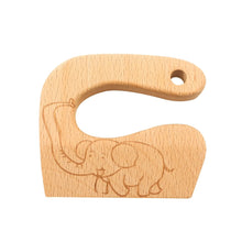 Load image into Gallery viewer, Safe Wooden Kids Knife - Montessori Cooking &amp; Chopping Toy
