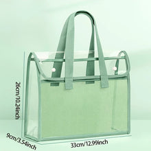 Load image into Gallery viewer, Large Capacity Portable Transparent Waterproof Expandable File Folder
