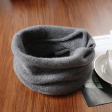 Load image into Gallery viewer, Pure Wool Knit Ring Scarf
