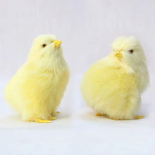 Load image into Gallery viewer, Realistic Chick Decoration Animal Doll Simulation Chick for Children Cognition Chicken Model Sound Soft Plush Toy Easter Gift
