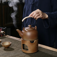 Load image into Gallery viewer, Rust Glaze Ceramic Teapot with Top Handle, 300ml
