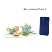 Load image into Gallery viewer, Wooden afternoon tea set
