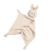Load image into Gallery viewer, Cotton muslin bunny lovey
