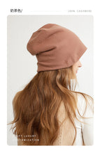 Load image into Gallery viewer, 100% Cashmere Soft Knit Beanie - Double Layer Hat
