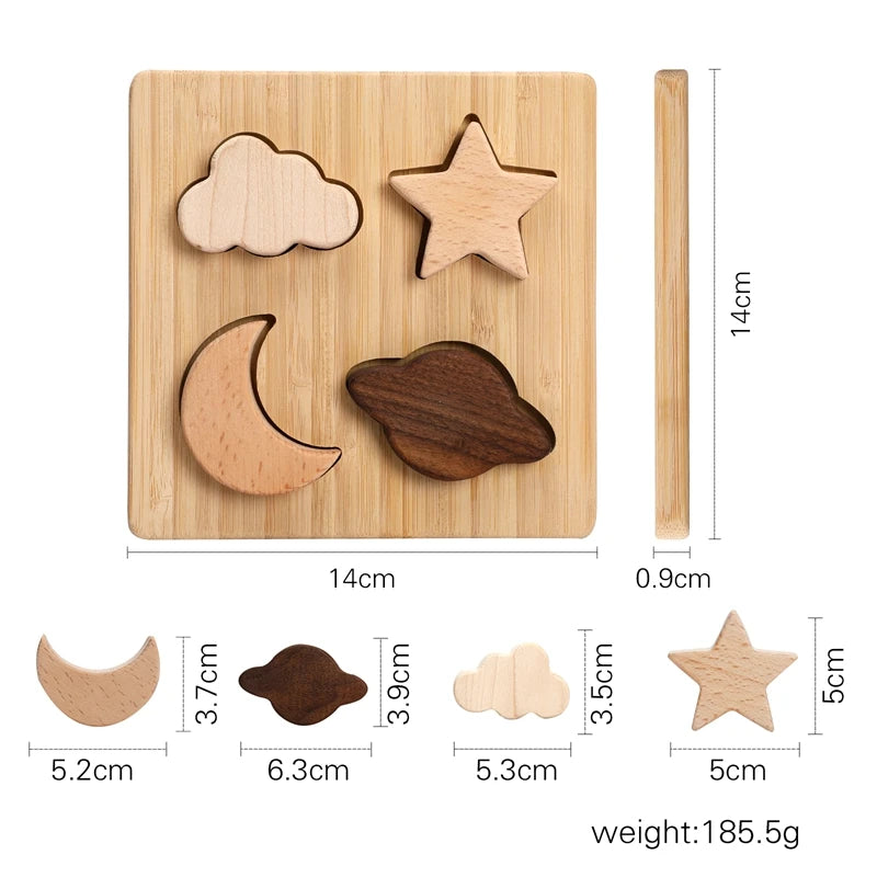 Montessori Wooden Jigsaw Puzzle