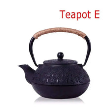 Load image into Gallery viewer, Cast Iron Tetsubin Teapot, 900ml, with Infuser
