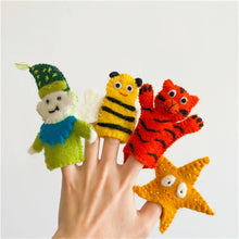 Load image into Gallery viewer, Handmade Wool Felt Animal Figures, Waldorf Play

