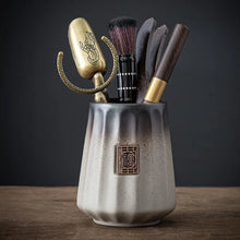 Load image into Gallery viewer, Wooden Gongfu Tea Tool Set, 6 Pieces
