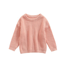 Load image into Gallery viewer, Little Ones Cotton Knit Pullover Sweater
