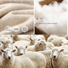 Load image into Gallery viewer, Pure Wool Knit Ring Scarf
