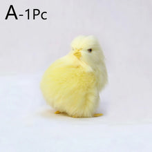 Load image into Gallery viewer, Realistic Chick Decoration Animal Doll Simulation Chick for Children Cognition Chicken Model Sound Soft Plush Toy Easter Gift
