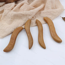 Load image into Gallery viewer, Natural Wooden Acupoint Stick Dial Stick Meridian Pen Massage Stick Body Meridian Stress Relief Foot Sole Acupoint Massage Tools
