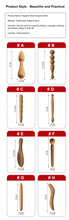 Load image into Gallery viewer, Natural Wooden Acupoint Stick Dial Stick Meridian Pen Massage Stick Body Meridian Stress Relief Foot Sole Acupoint Massage Tools
