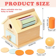 Load image into Gallery viewer, Wooden object permanence house
