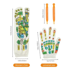 Load image into Gallery viewer, 1 Set Socks Acupressure Foot Care Massage Relieve Tired Feet Massager Reflexology Socks Foot Acupoint Massage Tool Physiotherapy
