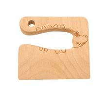 Load image into Gallery viewer, Safe Wooden Kids Knife - Montessori Cooking &amp; Chopping Toy
