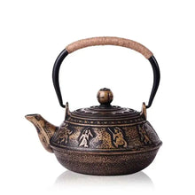 Load image into Gallery viewer, Cast Iron Tetsubin Teapot, 900ml, with Infuser
