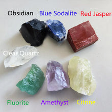 Load image into Gallery viewer, Raw Chakra Crystal Set, 7 Natural Stones, 2–3cm
