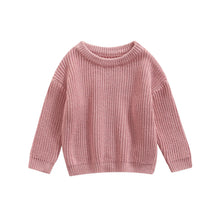 Load image into Gallery viewer, Little Ones Cotton Knit Pullover Sweater
