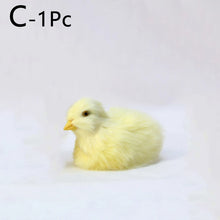 Load image into Gallery viewer, Realistic Chick Decoration Animal Doll Simulation Chick for Children Cognition Chicken Model Sound Soft Plush Toy Easter Gift
