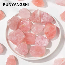 Load image into Gallery viewer, Rose Quartz Raw Stones, Natural, 50g Bag
