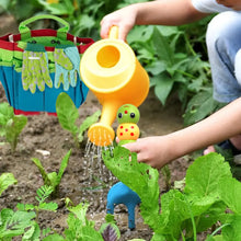 Load image into Gallery viewer, Colorful Garden Tools Toys for children Outdoor Gardening Trowel Shovel Rake Yard Watering Pot Digging Beach Safe Toys Kids Gift
