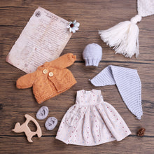 Load image into Gallery viewer, Cotton Waldorf Doll Clothes for 26 to 30cm Dolls
